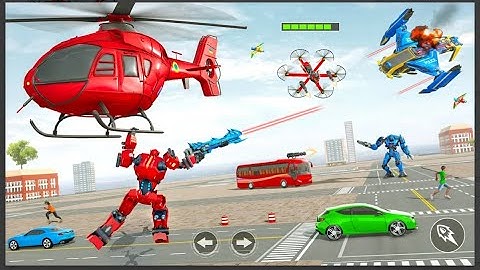 Drone Bus Robot Car Game 3D Game Hippo Studio Gameplay