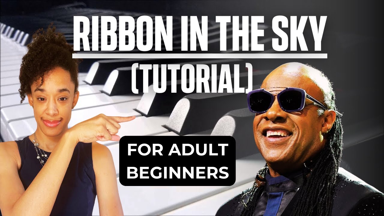 EASY Tutorial: Stevie Wonder's “Ribbon In The Sky” For Songwriters/Producers Needing Beginner Piano