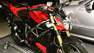 Почему старый Ducati Streetfighter 1098 переворачивался на изи, а новый Streetfighter V4 -стабильный