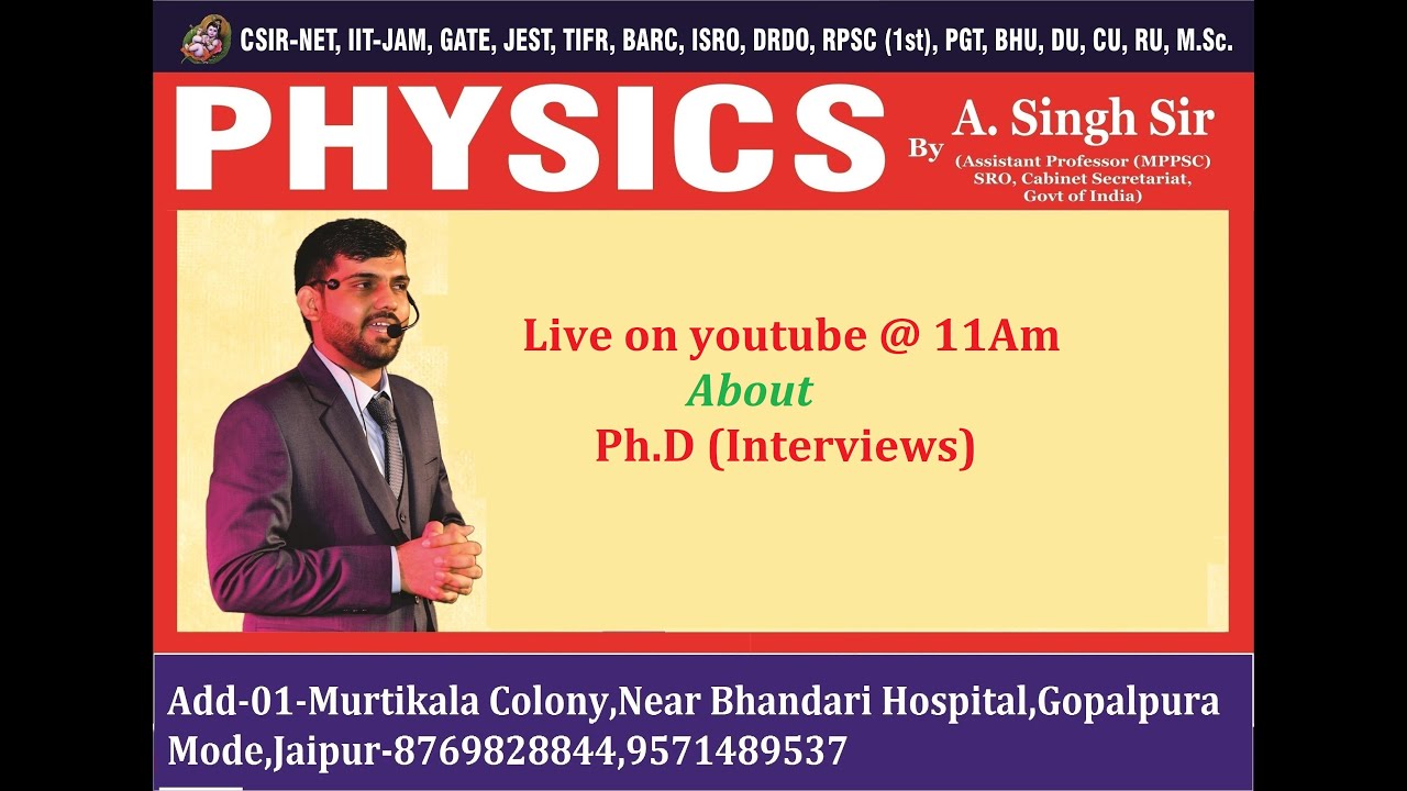 Ph.D Admission | SoP |  interviews
