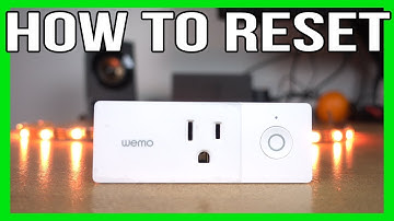 How to Reset a Wemo Mini