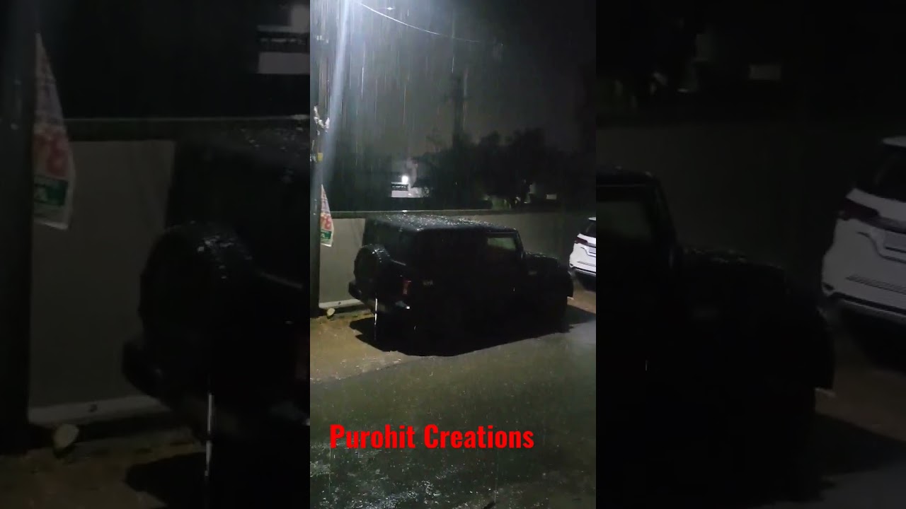 snow fall heavy rain @udaipur 