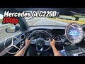 2021 Mercedes GLC 220d 4MATIC 9G-TRONIC (194 hp) | POV Autobahn Test Drive in Germany