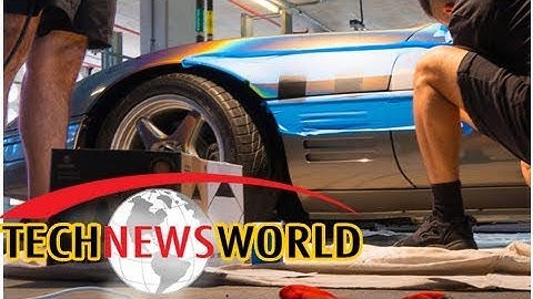 1994 Chevrolet Corvette ‘ULTRADYNAMIC’ painted by Felipe Pantone