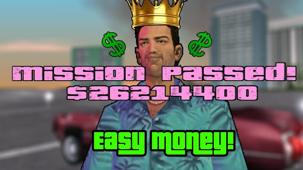 How To Get EASY MONEY In GTA Vice City No Cheats No Mods YouTube 
