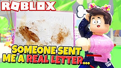 Someone Sent Me REAL MAIL for Adopt Me Pets... (Roblox)
