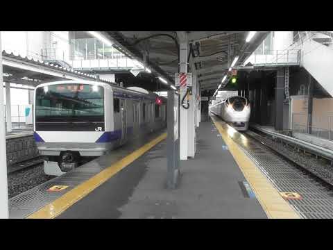 Ｅ６５７系　特急ひたち１４号　品川行き　神立駅通過