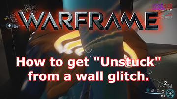 Warframe Tips: Get unstuck from a wall ( /unstuck )