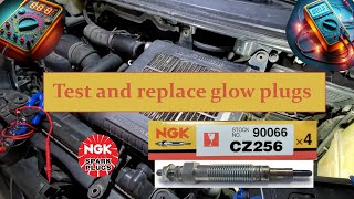 Test and Install Glow Plugs  Start to finish, quick and easy