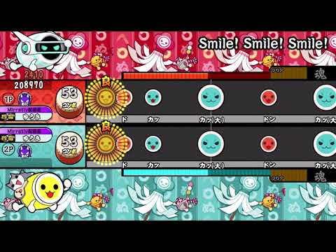 [太鼓さん大次郎2]2人プレイスキンを作ってみた〜!