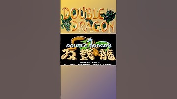 INSERT COIN🪙 Iconic Arcade Intro DOUBLE DRAGON 🐉 #shorts #retrogaming #arcade #doubledragon #retro