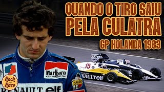 O DIA EM QUE O TIRO SAIU PELA CULATRA - Alain PROST VS Nelson PIQUET | GP da Holanda 1983