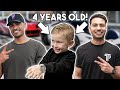 Youngest client ever buys a watch four years old