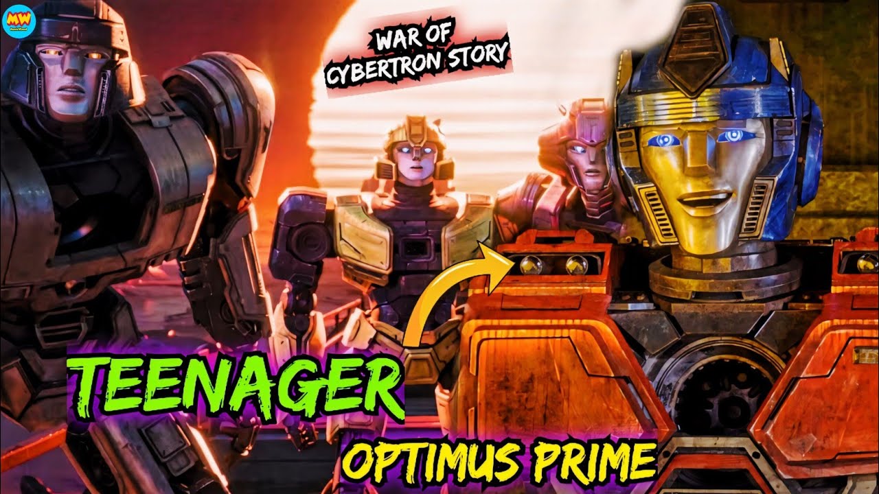 Origin Story of Transformers - Transformers One Trailer Review ...