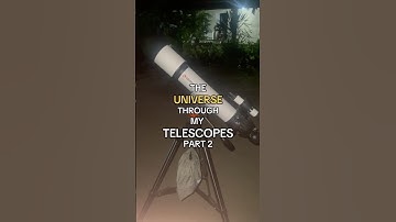 THE UNIVERSE THROUGH MY TELESCOPES PART 2 #celestron #deepspaceobjects #telescope #celestron #space
