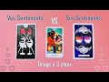 Vos sentiments VS Ses sentiments pour vous en ce moment - Tirage à 3 choix ❤️💗💙