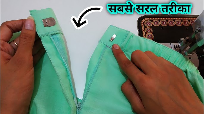 How to replace no sew hook/ invisible metal hook, on pants