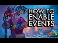 How To Enable ARK Events - Scalacube