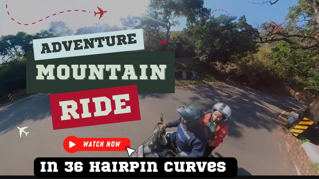 ||Auto gear (Yamaha Rayzr) Scooter in 36 hairpin bends||