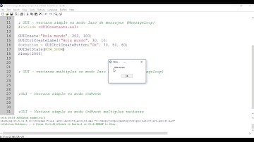 Tutorial AutoIT desde cero | GUI - Modo lazo de mensajes (MessageLoop) | Video 15