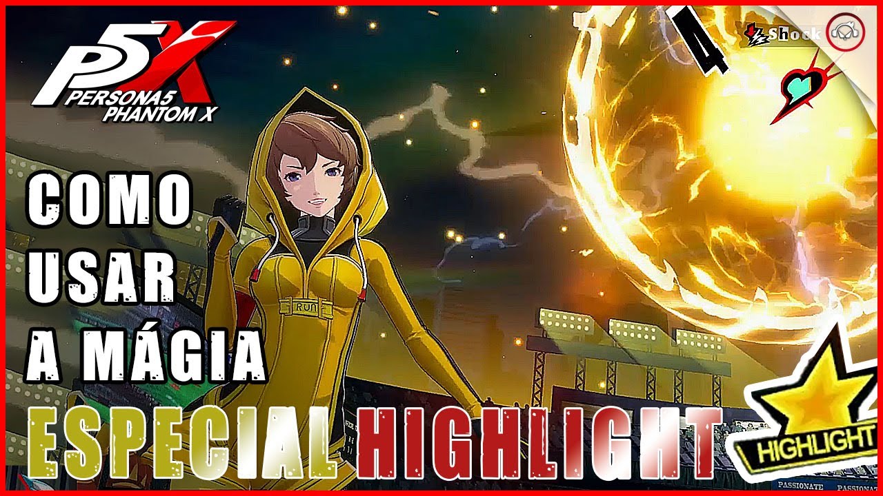 Miniatura do vídeo Persona 5 Phantom X, Como usar a magia especial Highlight | Super-Dica