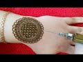 نقش حناء بالإبرة Unique And Beautiful Henna Design 