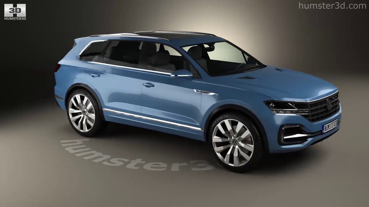 Volkswagen T-Prime GTE 2017 3D model by 3DModels.org