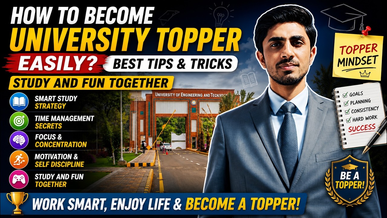 HOW TO BECOME UNIVERSITY TOPPER EASILY ? | BEST TIPS AND TRICKS | STUDY ...
