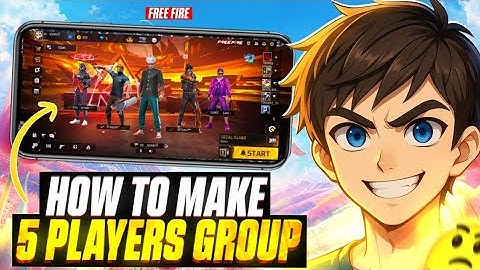 🔥How to Make 5/6 Player Group in Free Fire? | Secret Trick 2025 | FF Unlimited Squad Glitch🤯💥