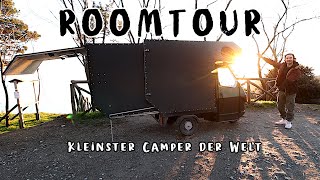 Roomtour vom kleinsten Camper der Welt | Piaggio Ape 50 Camper