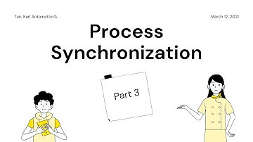 Operating System Concepts, 8th Edition - Process Synchronization (Part 3)