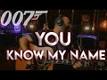 Chris cornell  you know my name acoustic cover