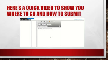 How to submit Springboard ASSIGNMENTS