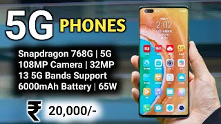 BEST 5G PHONES UNDER 20000 | 108MP CAMERA | 13 5G Bands Support |BEST SMARTPHONE UNDER 20000 IN 2021