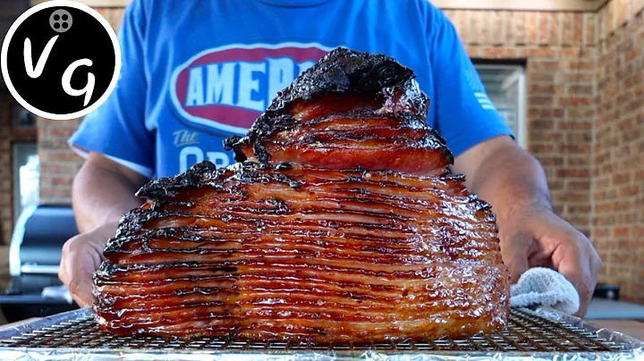 Double Smoked Glazed Ham Dinner on a Pellet Grill - Z Grills