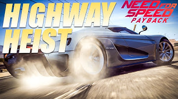 Need for Speed Payback - Desert Winds: The Highway Heist - Stealing the Regera again