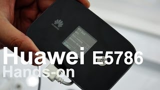 Hands-On: Huawei E5786 'world's fastest MiFi'