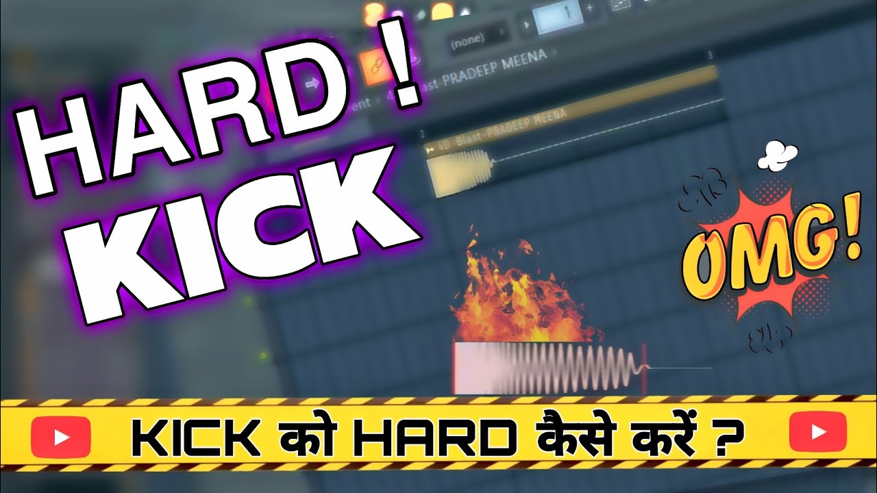 Kick को  Hard Vibration 😱 Kaise Kare| How To Kick Mastering For Fl Studio | Kick Mastering