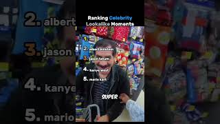 watch till end 😱 Albert Einstein #ranking #meme #funnyclips #celebrity #lookalikes #funny #kanyewest