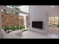 Casa MINIMALISTA de 6m de ancho con ÓPTIMA DISTRIBUCIÓN y con iluminación natural