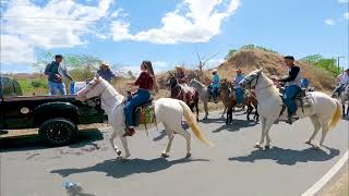 Cabalgata en Las Fiestas de Agua Caliente, Chalatenango 2022