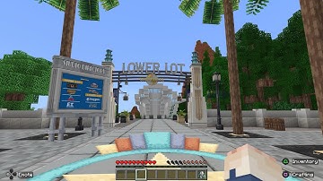 Universal Studios Minecraft Experience DLC Full Lower Lot Walkthrough