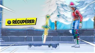 COMMENT TROUVER LEMPLACEMENT DE *LÉPÉE SECRÈTE DU ROI* SUR FORTNITE !!