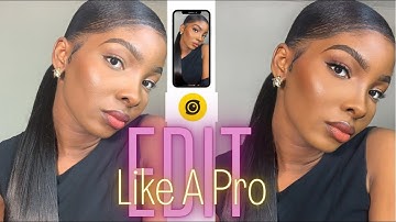 How to edit makeup pictures with android and iPhone