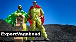 VOLCANO BOARDING - Nicaragua [CRASH]