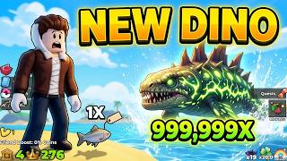 ROBLOX Pull a Lucky Fish: UNLOCKING THE BROKEN DINO FISH!