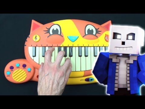 HOW TO PLAY WAY DEEPER DOWN UNDERTALE SKELETON RAP - THE STUPENDIUM ON A CAT PIANO