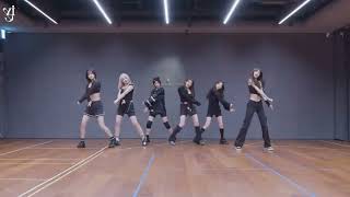 IVE - 'Baddie' dance practice mirrored 50% slowed