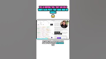 The AI Writing Tool That Can Help Write Blog Posts That Rank High on Google