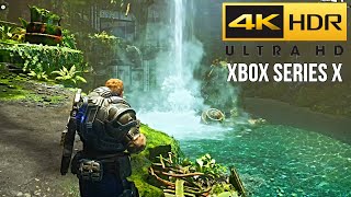 Gears 5 - Xbox Series X HDR 4K/60FPS Gameplay 2160P